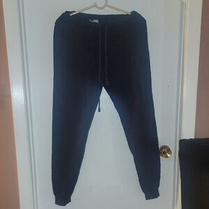 Classic Navy Jogger Pants for Women